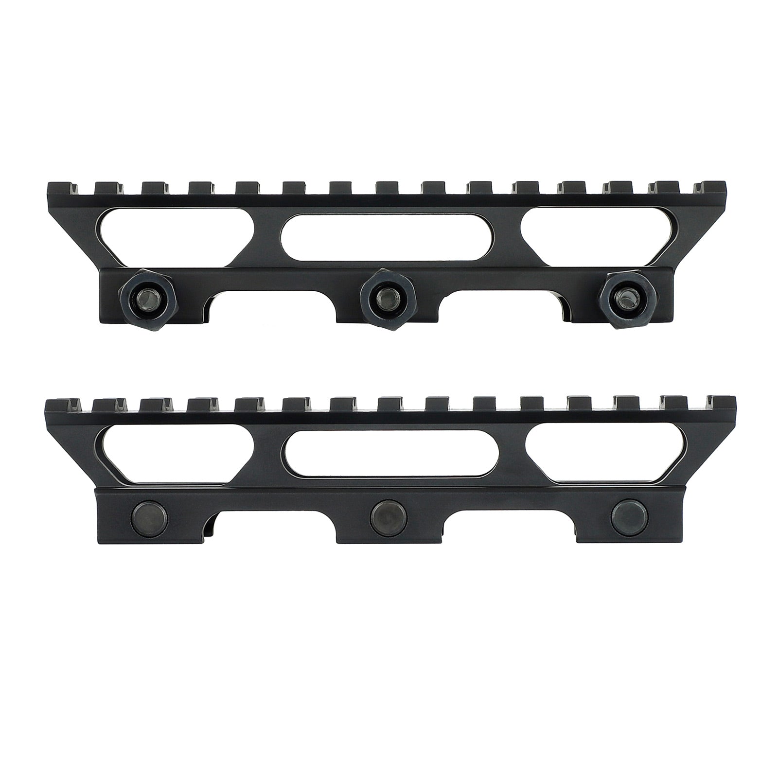 WINFREE ® High Profile 1 inch See Through Picatinny Riser Mount - 14 Slot - Image 4