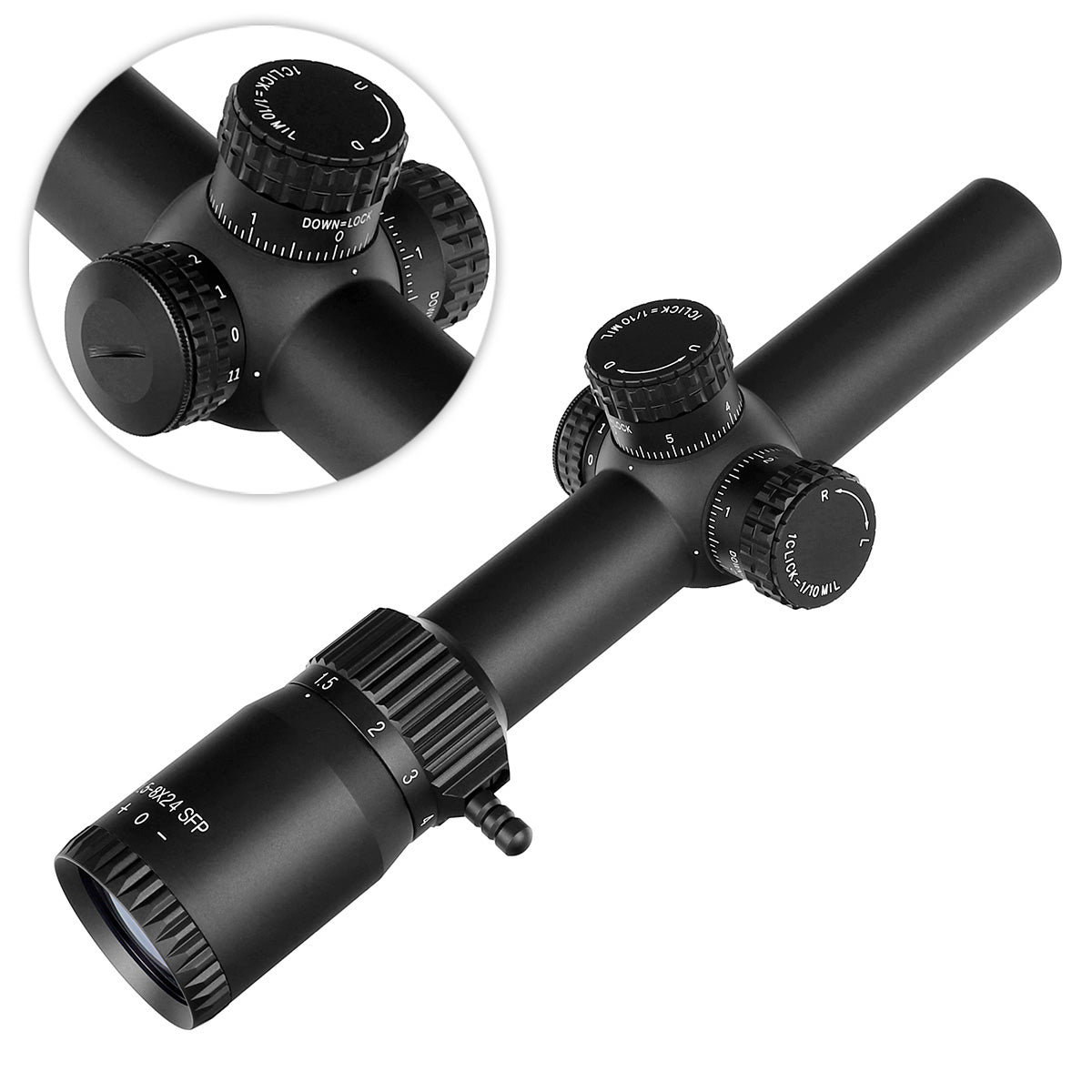 WINFREE® WR 1.5-8X24 SFP Compact Rifle Scope - Image 9
