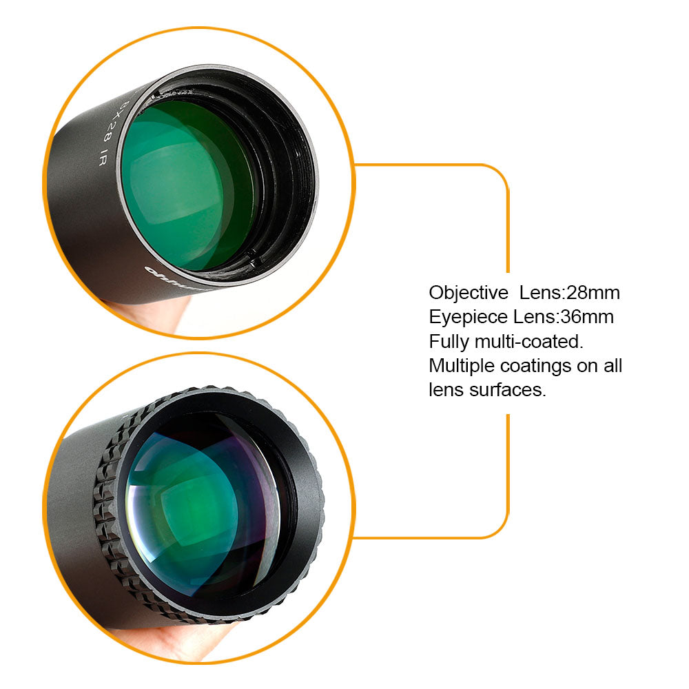 WINFREE® LR 1.5-8X28 Compact Rifle Scope - Image 9