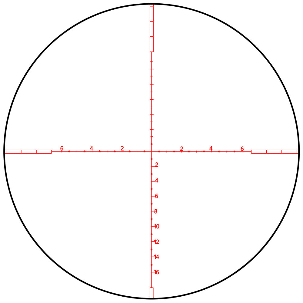 WINFREE LRS 10-60X50 SFIR Long Range Rifle Scope Side Parallax Red Illuminated - Image 11