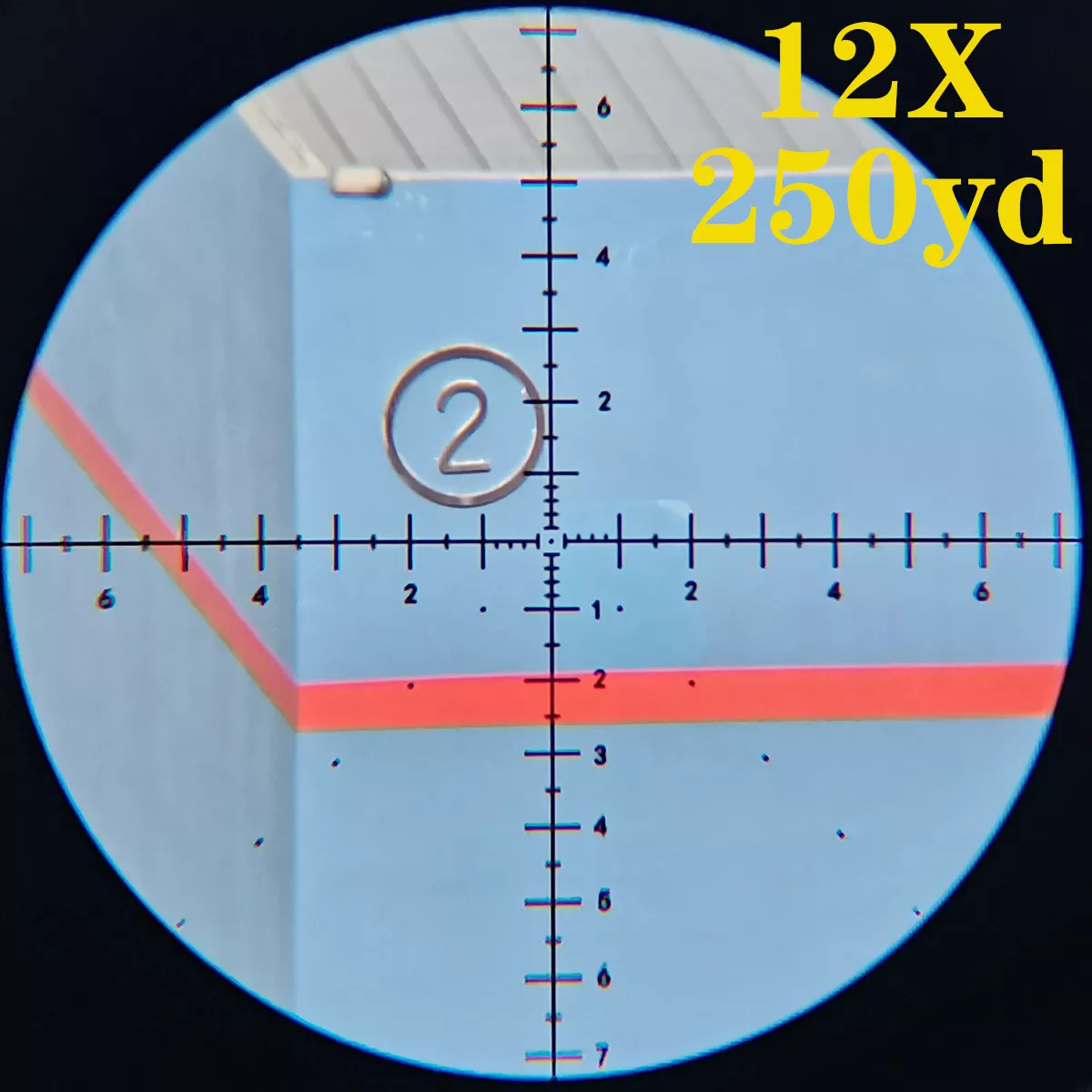 WINFREE® LR FFP 1.5-12X28 IR Scope, Glass Etched Reticle, Red Illumination, Turrets Lock Reset - Image 12
