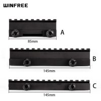 WINFREE 1" See Through Picatinny Riser Mount High Profile fit AR-15 Rifles
