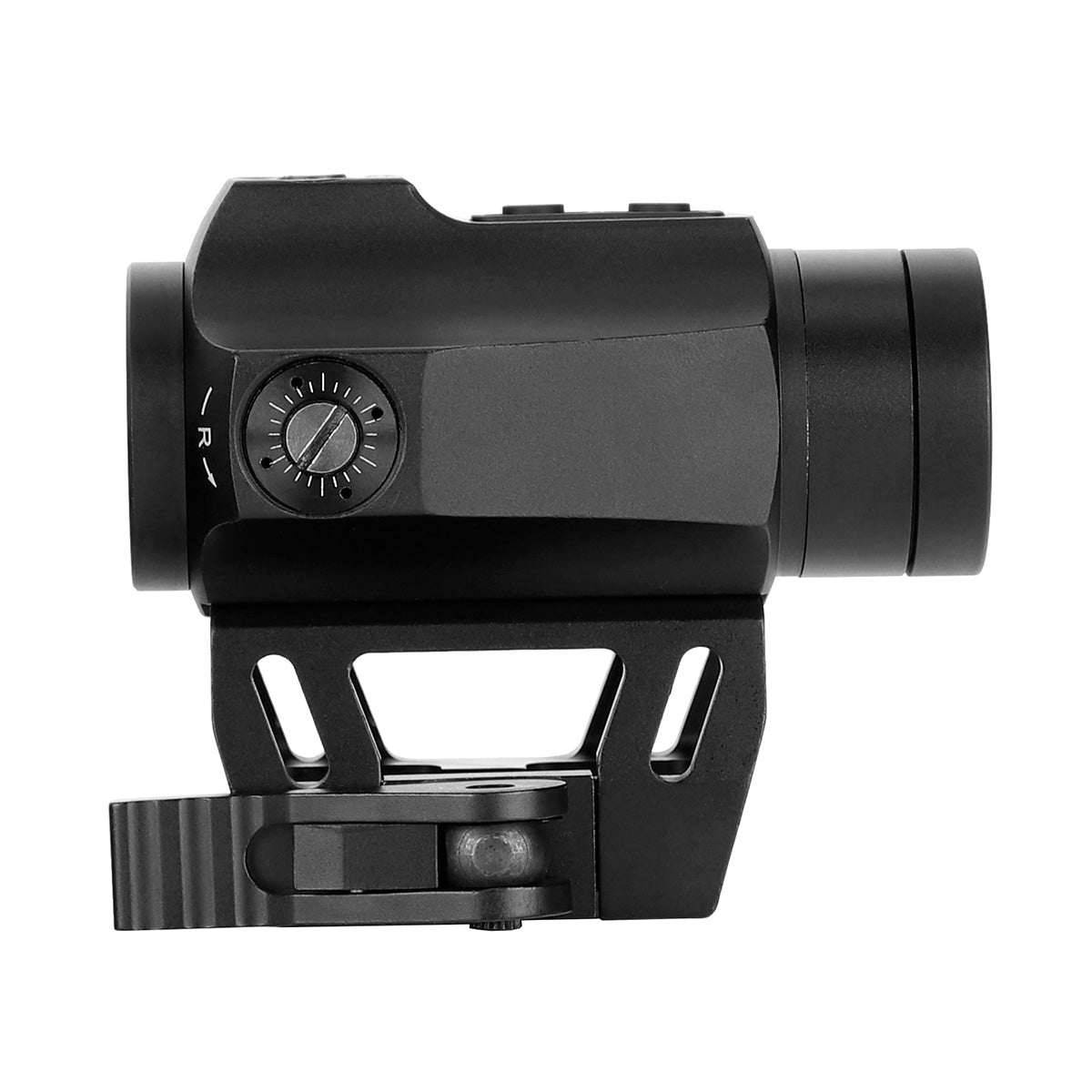 WINFREE®  FB O1 Shake Awake 3 MOA Red Dot Sight 10 Brightness Settings with Absolute Co-Witness Riser Mount - Image 2