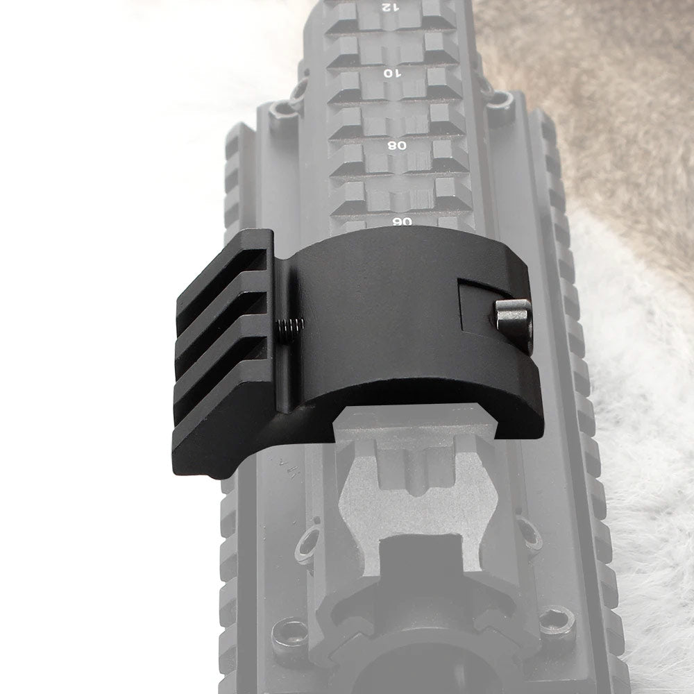 WINFREE Low Profile Offset Picatinny Rail Mount for Red Dot Sight Magnifier Flashlights - Image 7