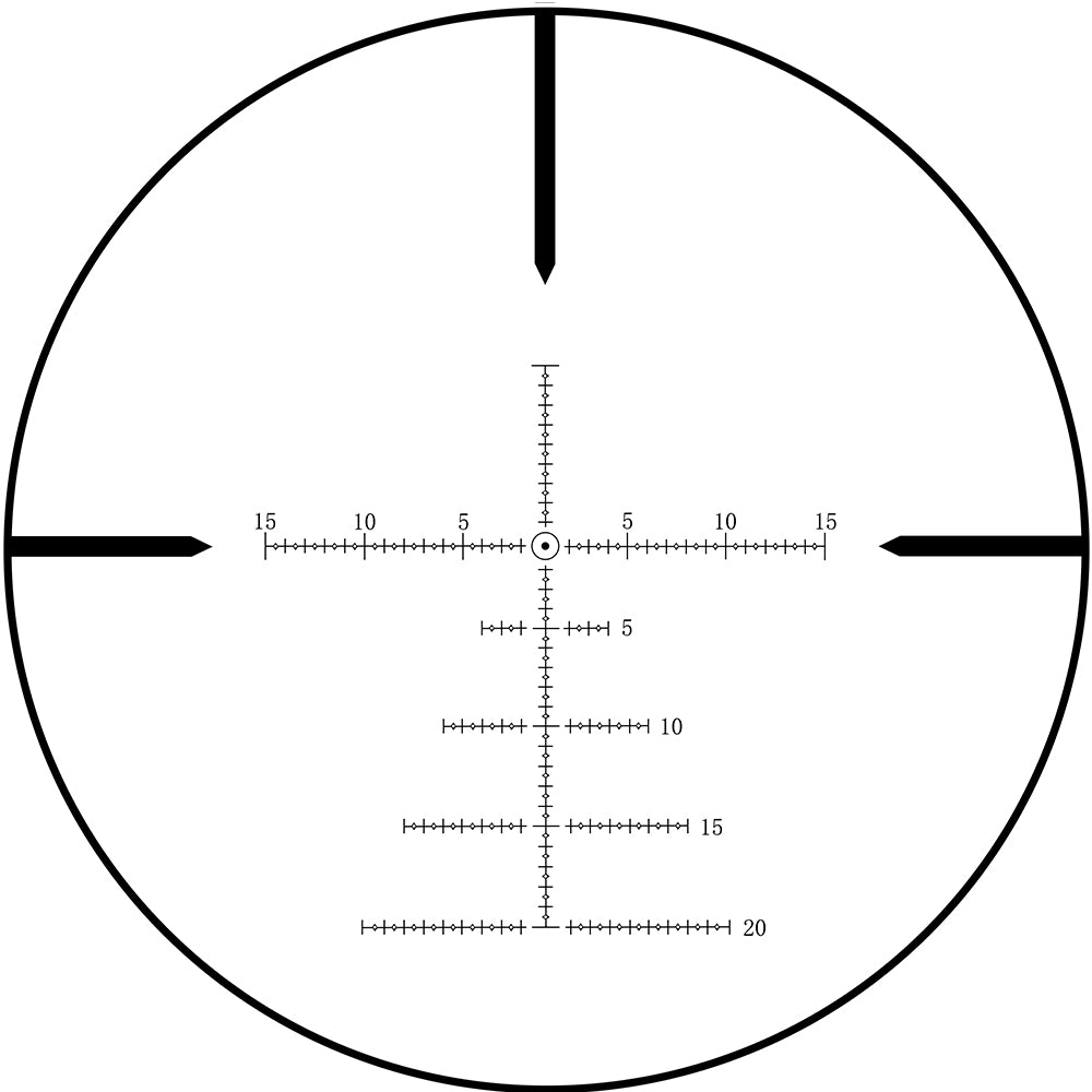 WINFREE® GD 1-6X24 Compact Rifle Scopes Budget 1-6x LPVO Optics - Image 6