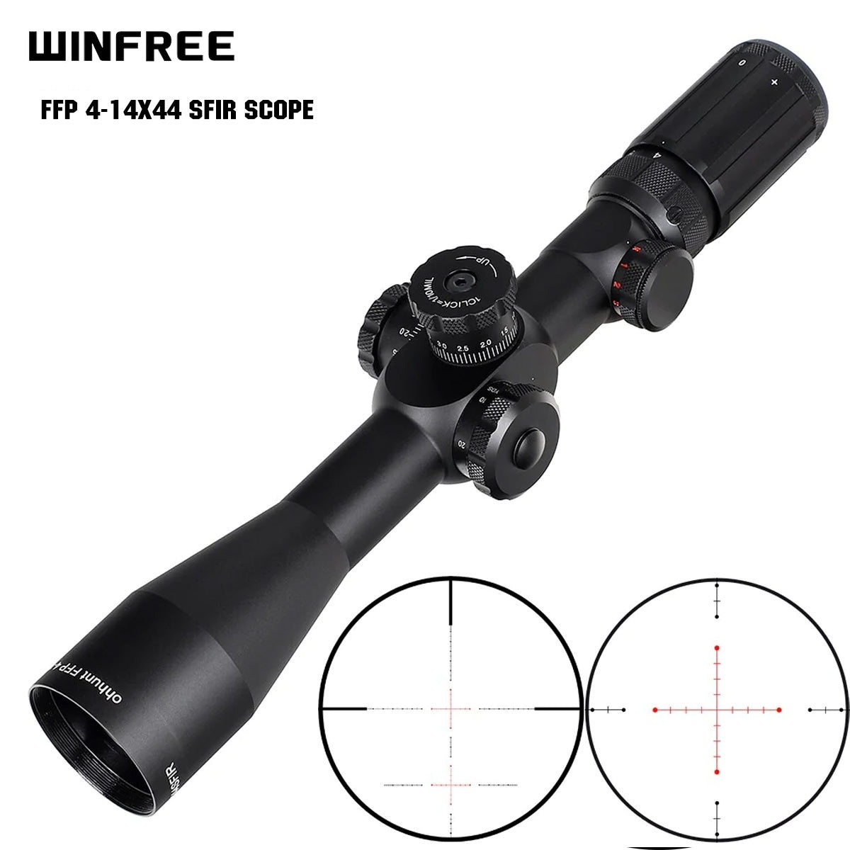 WINFREE® LR 5.75-34x50 SFIR Long Range Tactical Rifle Scope
