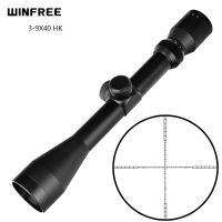 WINFREE 3-9x40 HK Hunting Rifle Scope with Scope Rings