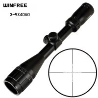 WINFREE 3-9x40 AO Hunting Rifle Scope Mil Dot Reticle