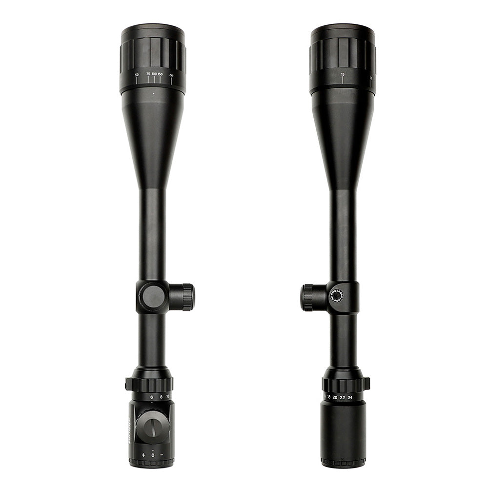 WINFREE AOEG 6-24X50 Rifle Scope with Red/Green Illuminated Reticle - Image 6