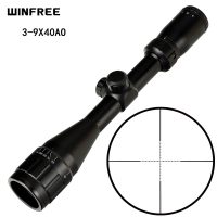 WINFREE® 3-9x40 Rifle Scope Mil Dot Reticle for Hunting