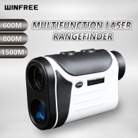 WINFREE Multifunction Rangefinders 8X 600M 800M 1500M Golf Monocular Range Finder Distance Meter Outdoor Measuring