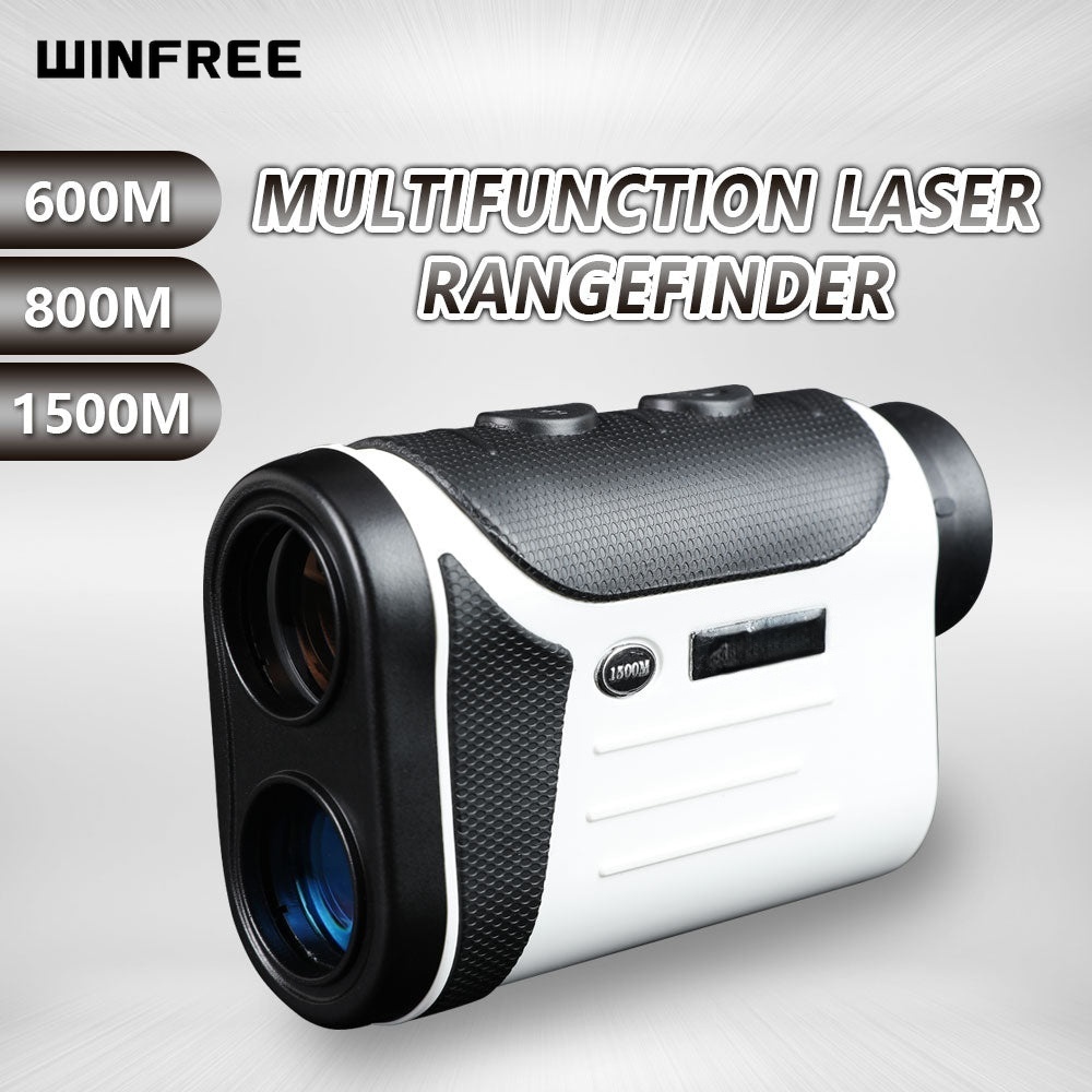 WINFREE Multifunction Rangefinders 8X 600M 800M 1500M Golf Monocular Range Finder Distance Meter Outdoor Measuring