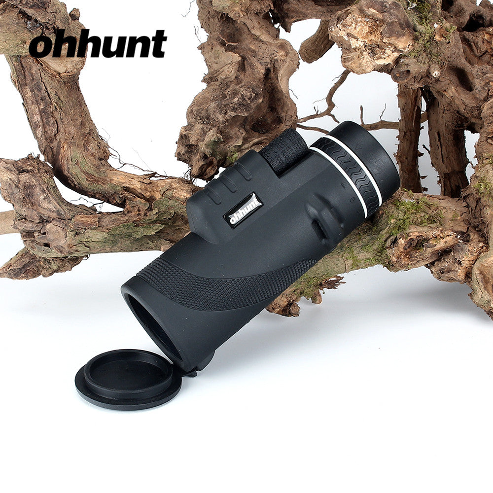 WINFREE 10X42 Monocular Telescope Wide-angle Powerful Bright Hand Focus - Image 3