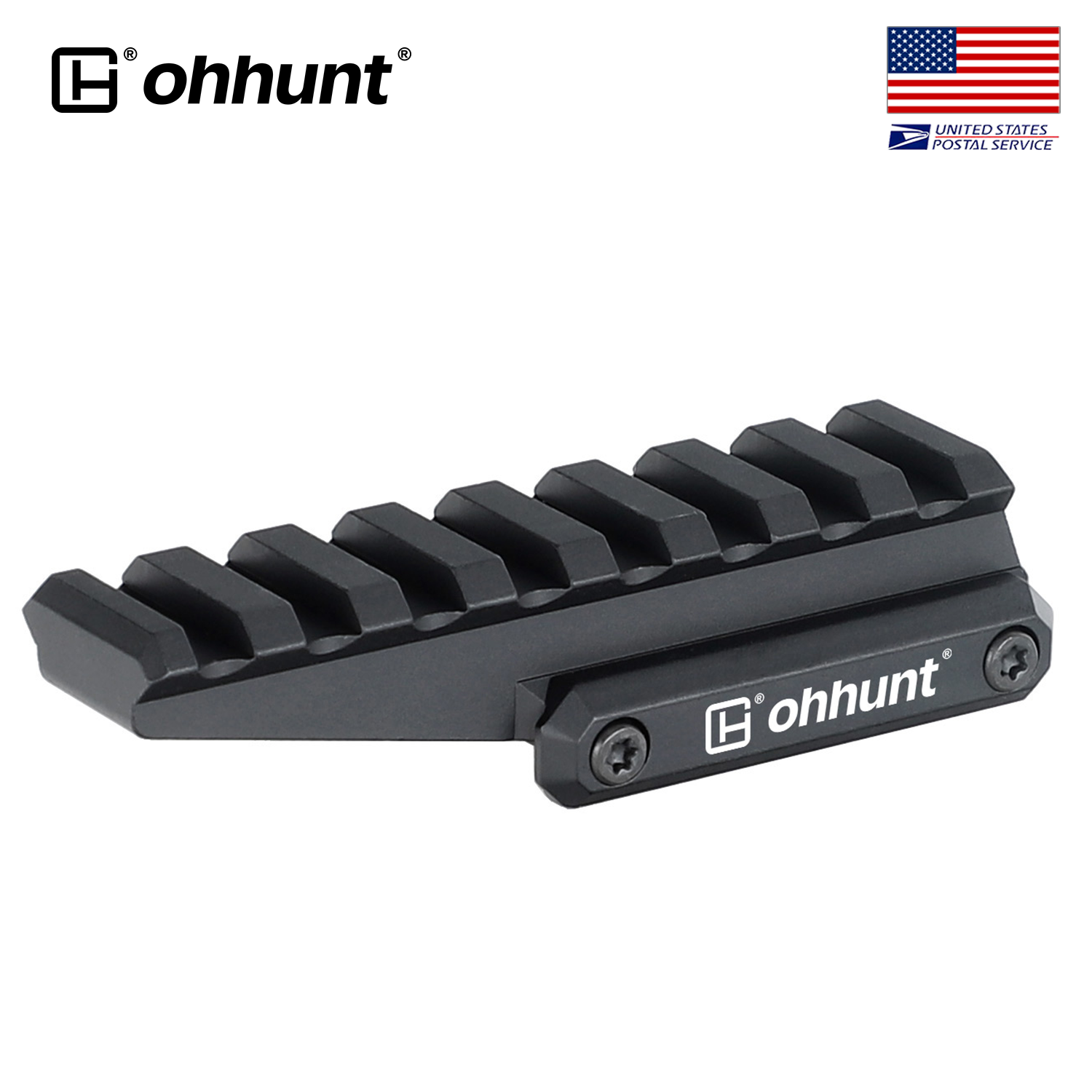 WINFREE Picatinny Riser Mount 0.65 inch Low Profile for Holographic Scope Red Dot Riser - Image 3