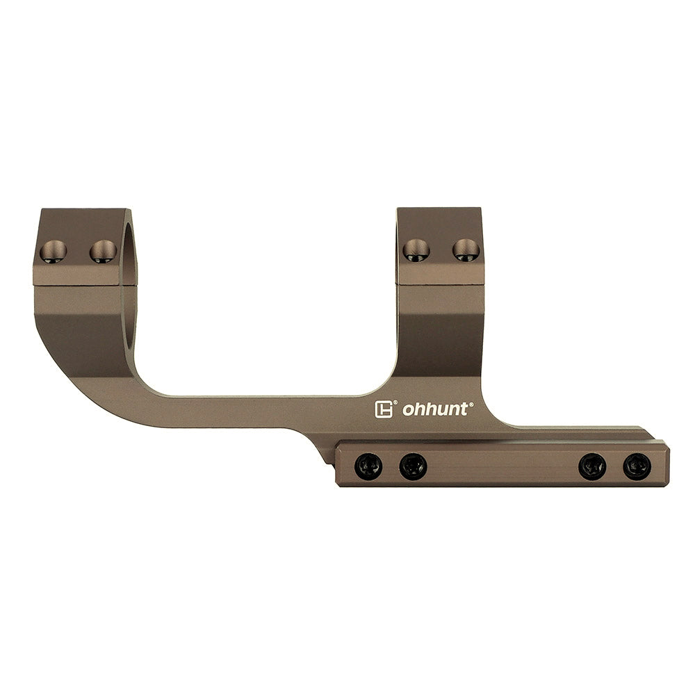WINFREE High Profile 30mm Picatinny Cantilever Mounts with Reducer - Tan Color - Image 5