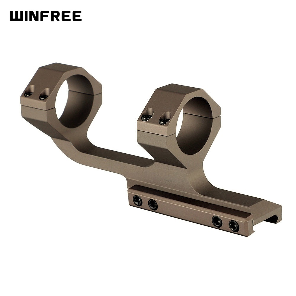 WINFREE Picatinny Cantilever 30mm Scope Mount with Square Integral Recoil Stops - Image 8