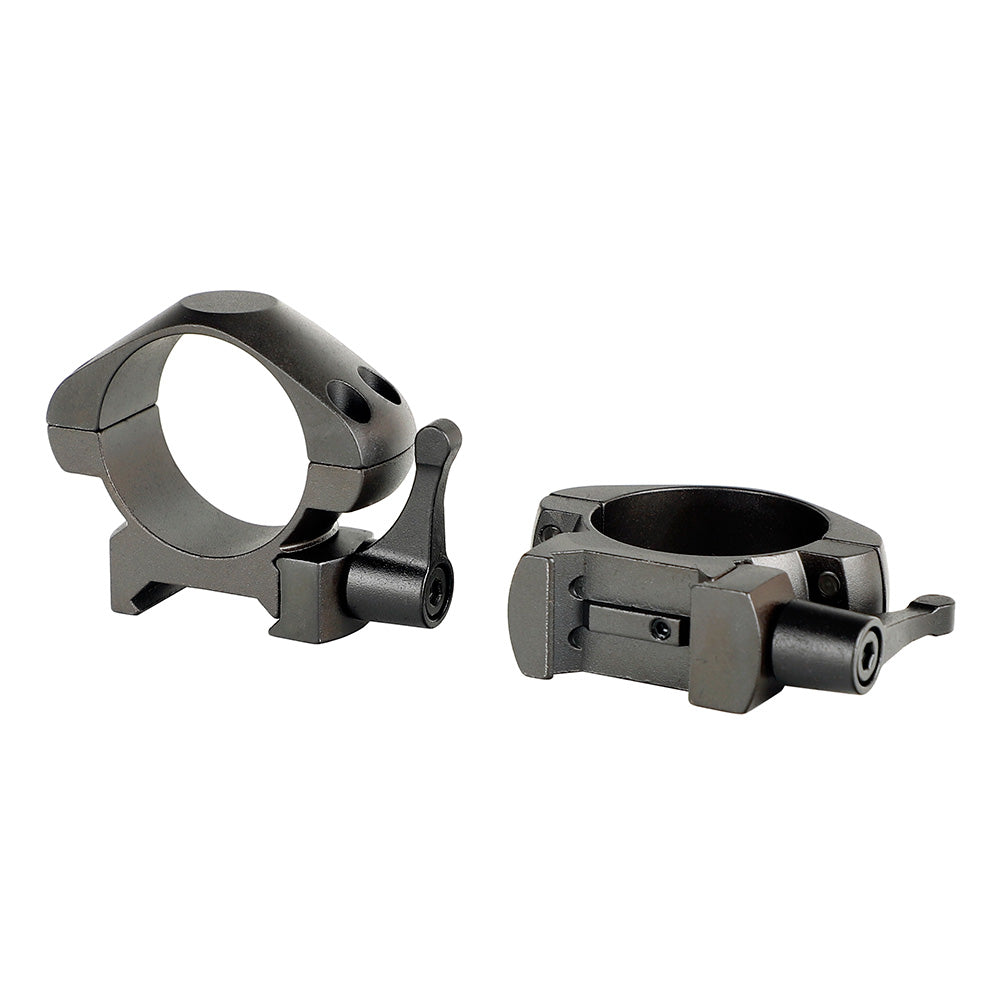 WINFREE Steel Picatinny 30mm Scope Rings Quick Release - Ultra Low Profile - Image 6
