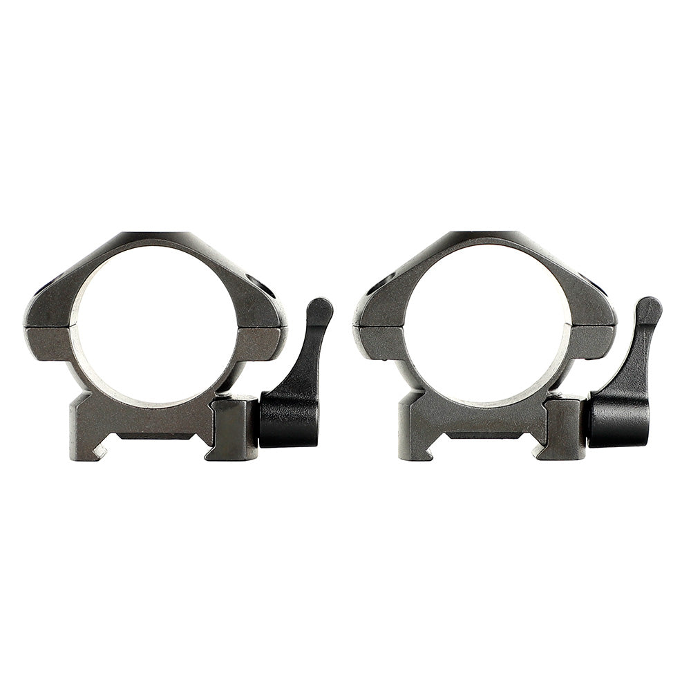 WINFREE Steel Picatinny 30mm Scope Rings Quick Release - Ultra Low Profile - Image 7