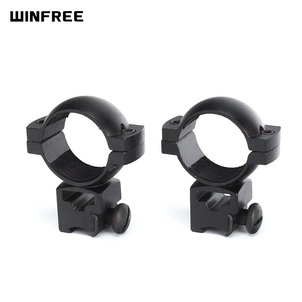 WINFREE 11mm Dovetail 30mm Scope Rings High Profile - Image 2