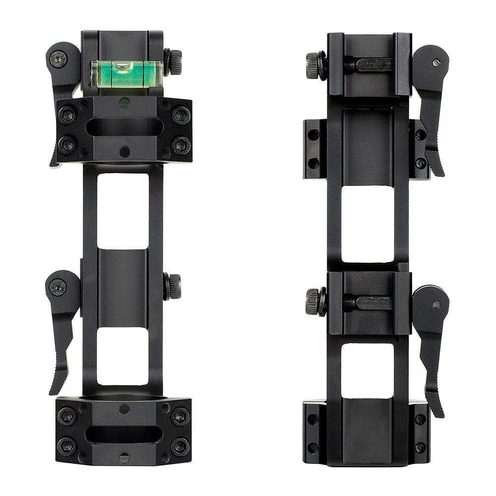 WINFREE 30mm QD Cantilever Scope Mount with Top Picatinny Rail & Bubble Level - Image 15