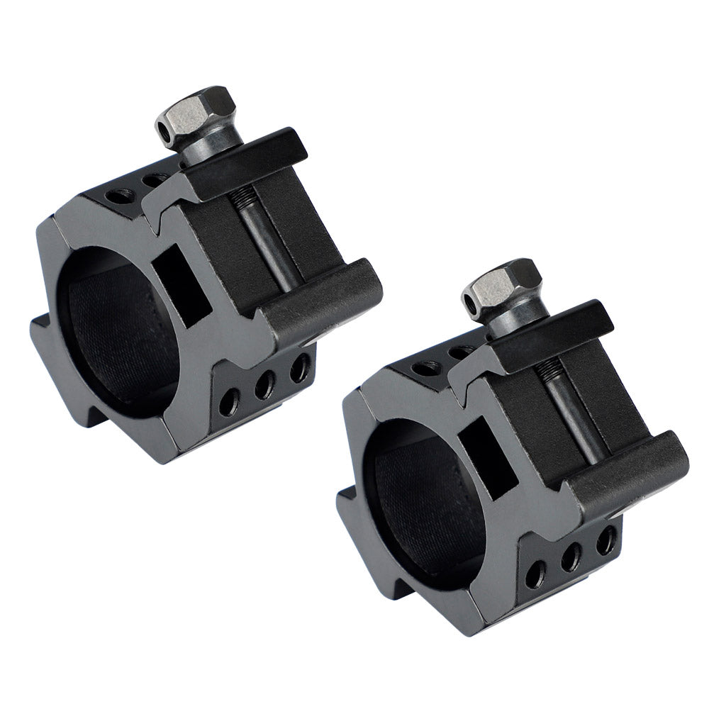 WINFREE 2PCs 30mm Scope Rings With Top Rail Med Profile Fits Picatinny Tactical Accessories - Image 4