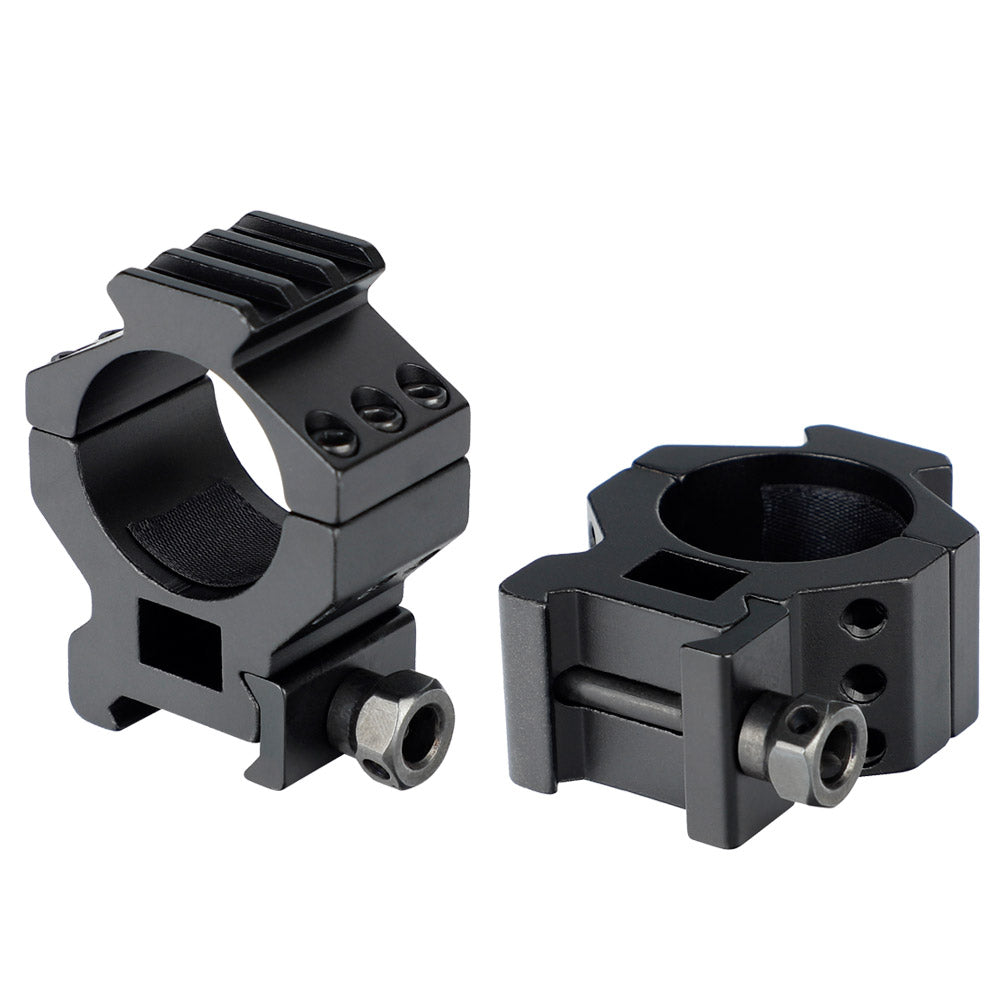 WINFREE 2PCs 30mm Scope Rings With Top Rail Med Profile Fits Picatinny Tactical Accessories - Image 2