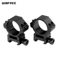WINFREE Picatinny 30mm Scope Rings Medium Profile 2PCs Mounts Accessories