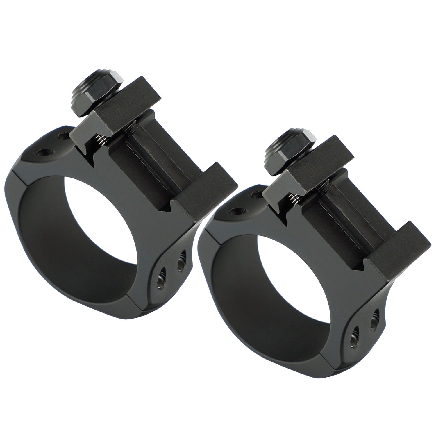 WINFREE Pro 7075 Aluminum 34mm Scope Rings for Picatinny Rail - Medium Profile - Image 6