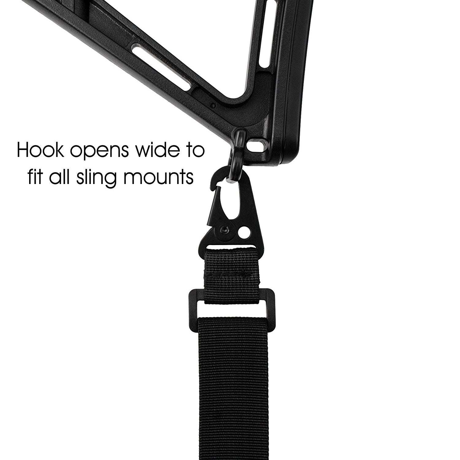 WINFREE® Adjustable AR-15 3 Point Rifle Gun Sling Strap Quick Detach - Image 7