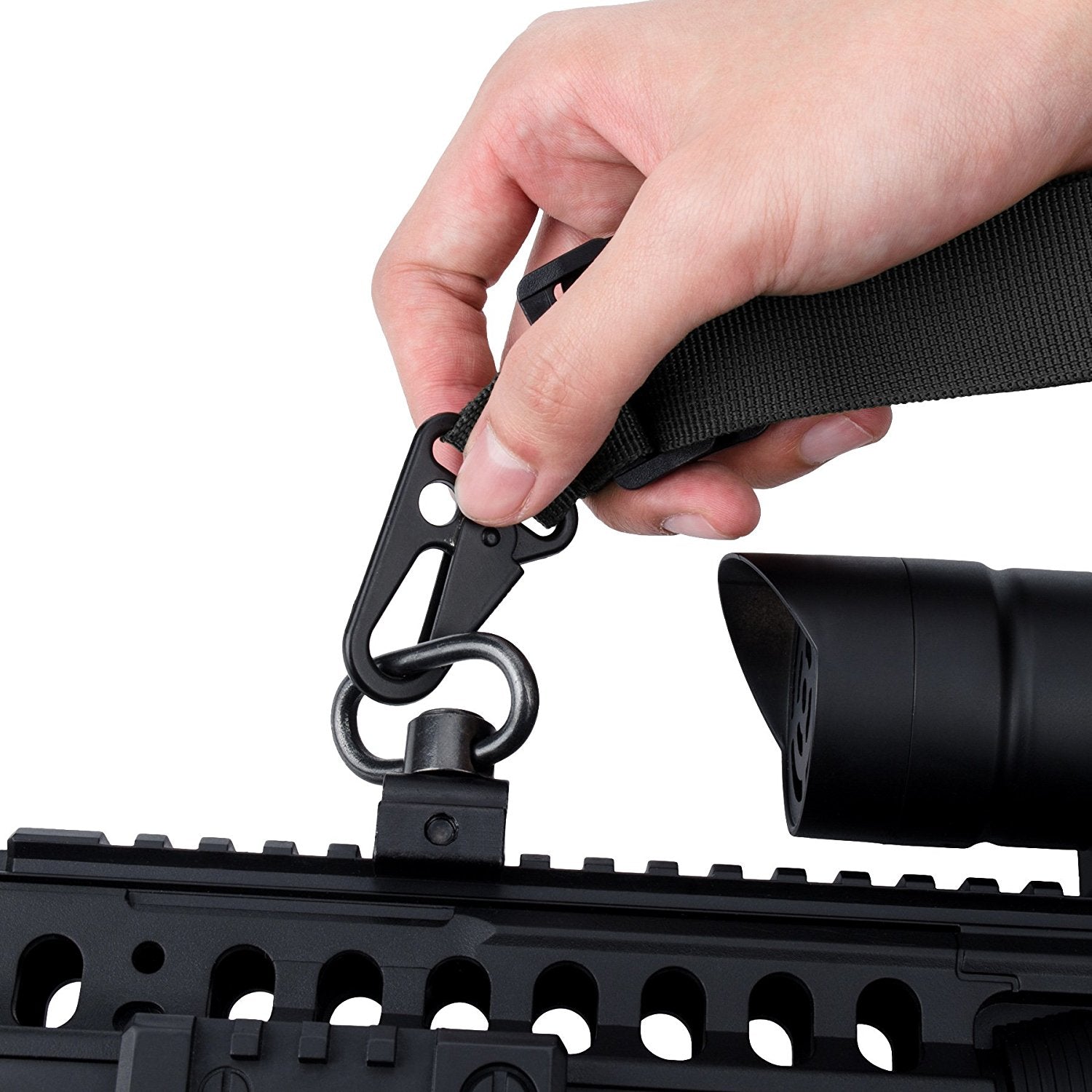 WINFREE® Adjustable AR-15 3 Point Rifle Gun Sling Strap Quick Detach - Image 8
