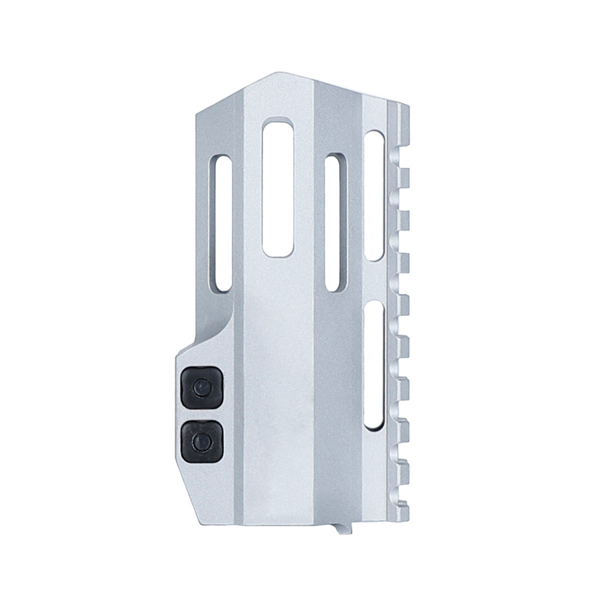 WINFREE Unbranded AR-15 Raw 4 inch M-lok Handguard Free Float, Silver Color - Image 8