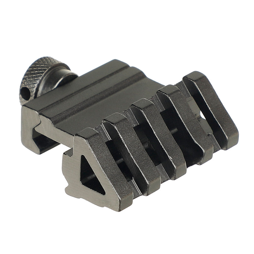 WINFREE 4 Slot 45 Degree Offset Side Mount 20mm Picatinny Rail For Optical Lron Flashlight - Image 6