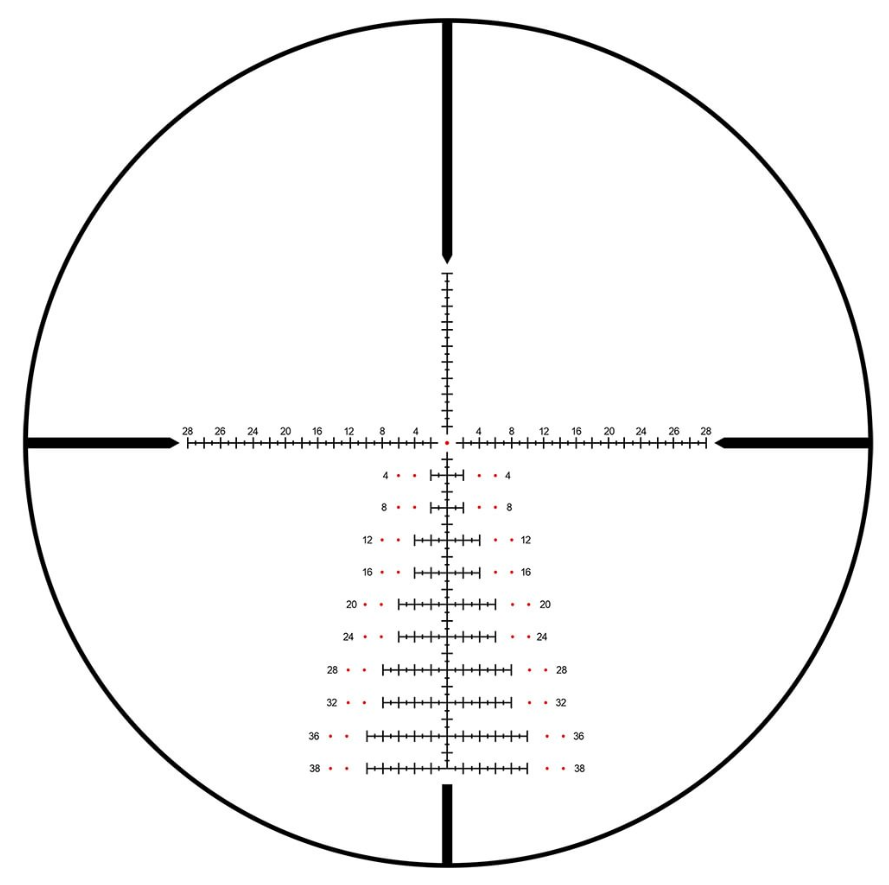 WINFREE® LR 5-25X50 SFIR FFP Long Range Rifle Scopes with Sunshade - Image 11