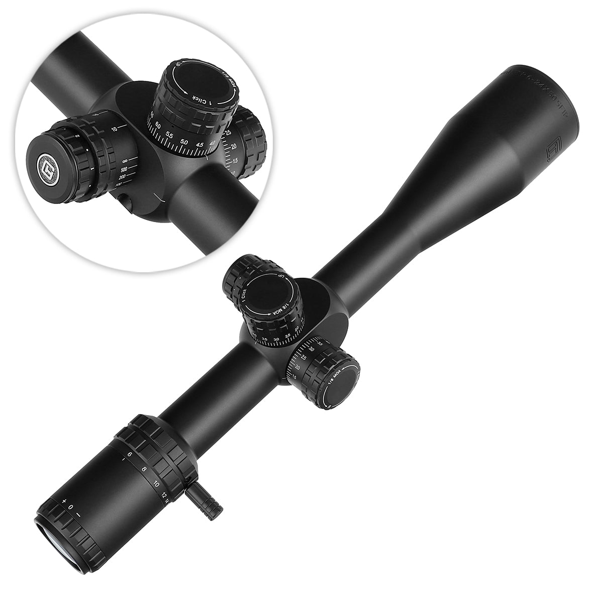 WINFREE® Gen2 6-24X50 SFIR FFP Long Range Rifle Scope with Sunshade Tactical Riflescope - Image 7