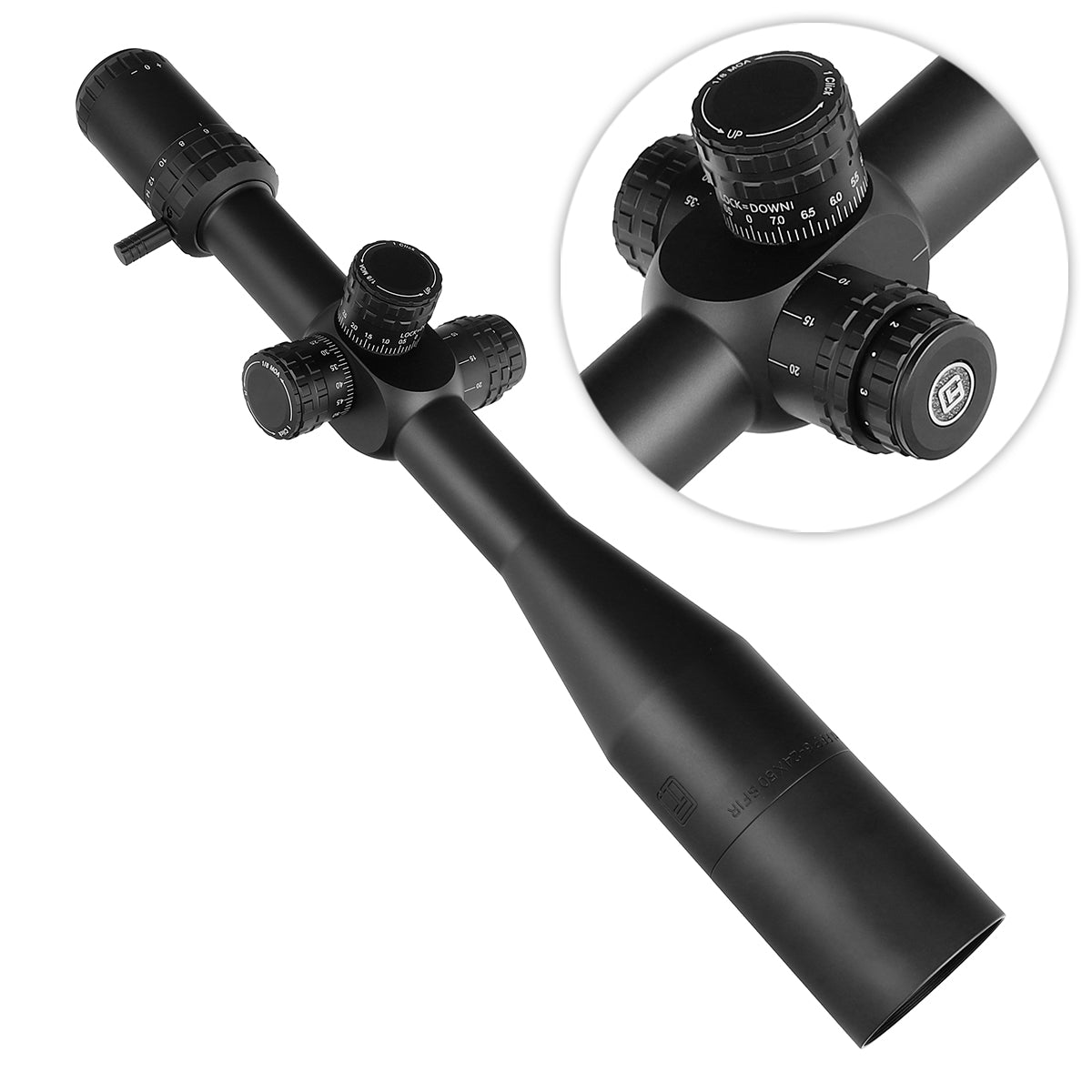 WINFREE® Gen2 6-24X50 SFIR FFP Long Range Rifle Scope with Sunshade Tactical Riflescope - Image 8