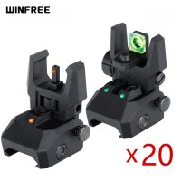 Polymer Fiber Optic Flip Up Sights
