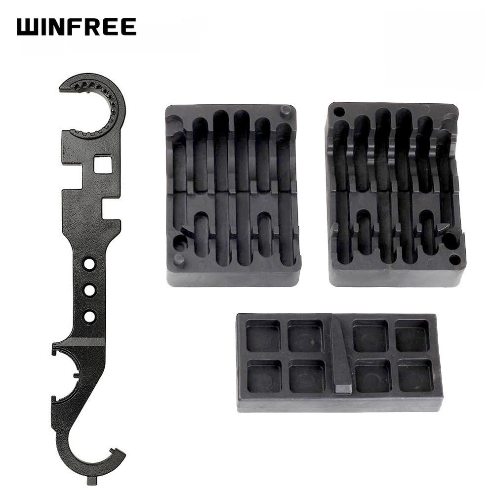WINFREE AR15 Armorer's Barrel Nut Castle Nut Wrench for M4 M16 Multi-Fuction Tool - Image 13