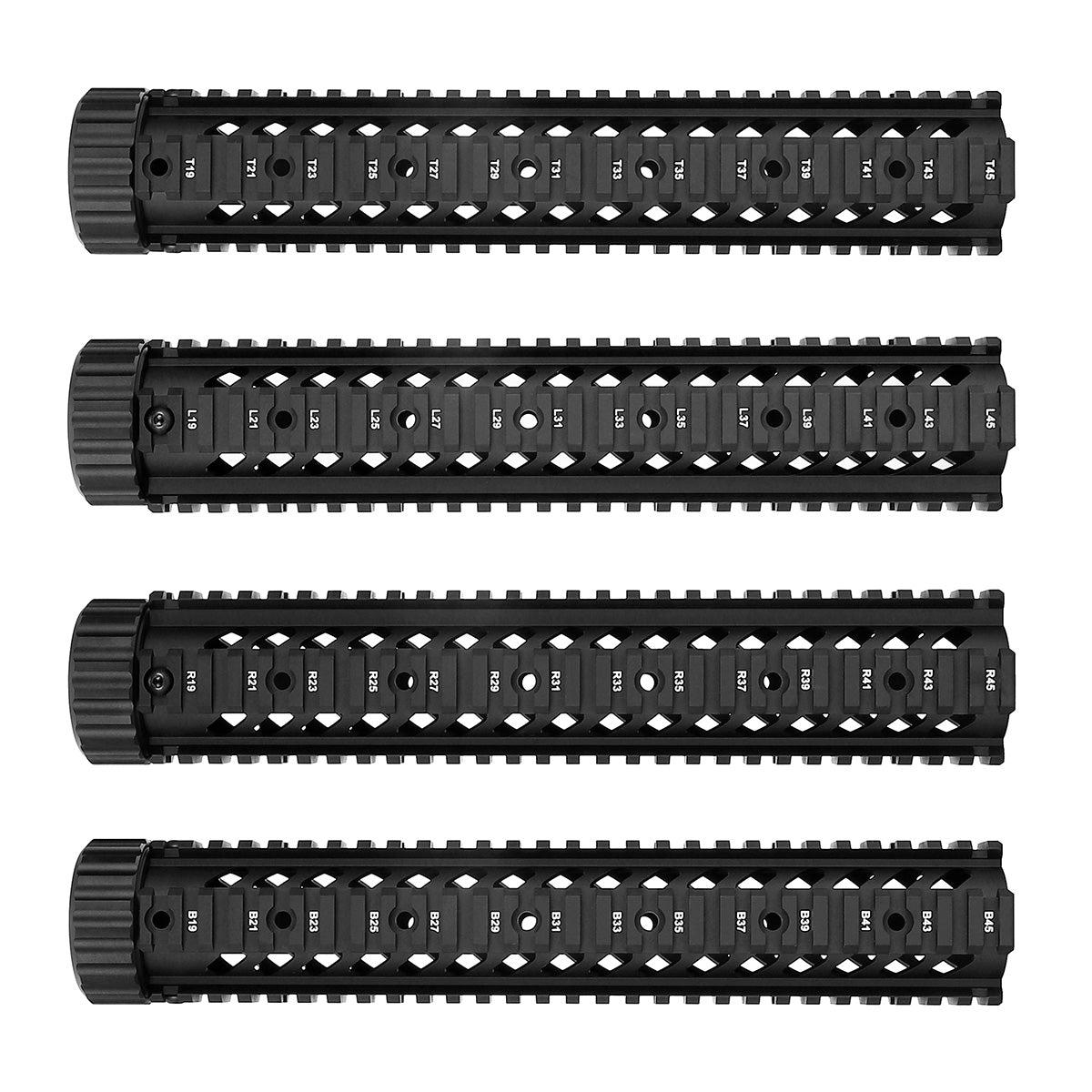 WINFREE ® MK12 Free Float Quad Rail Handguard 4" 7" 9" 12" for M4 M16 AR-15 SR-15 - Image 11