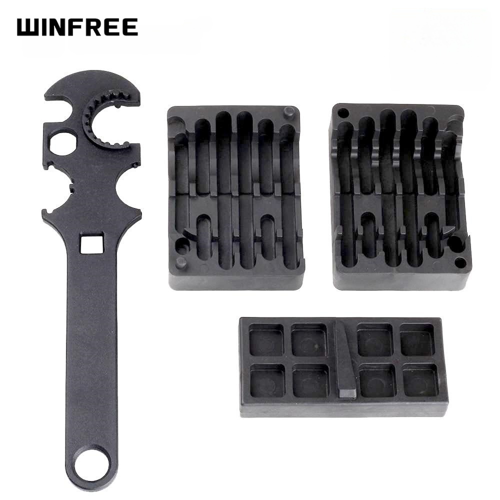 WINFREE AR15 Armorer's Barrel Nut Castle Nut Wrench for M4 M16 Multi-Fuction Tool - Image 14