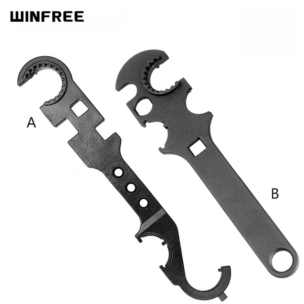 WINFREE AR15 Armorer's Barrel Nut Castle Nut Wrench for M4 M16 Multi-Fuction Tool - Image 3