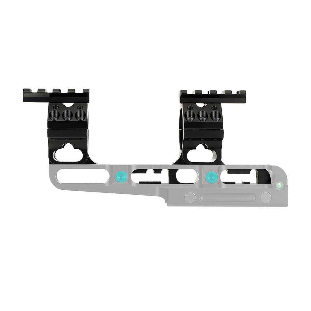 WINFREE 30mm/1 inch Cantilever Scope Mount Adjustable Front to Back with Picatinny Rail - Image 6