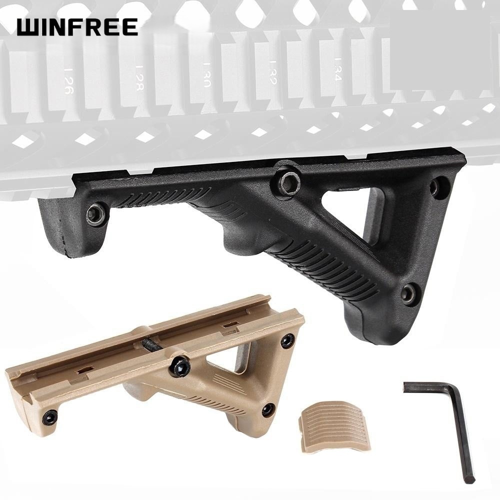 WINFREE AR-15 Picatinny Angled Foregrip Polymer - 4.75" - Image 5