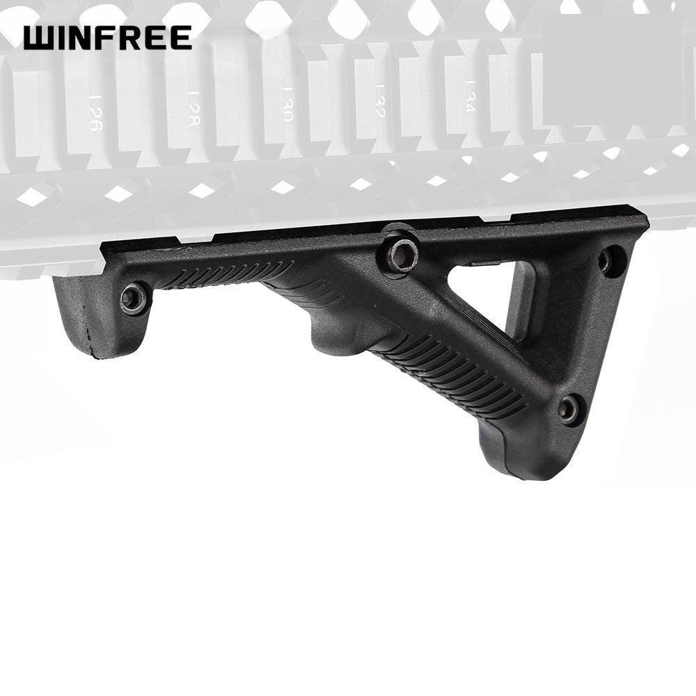 WINFREE AR-15 Picatinny Angled Foregrip Polymer - 4.75" - Image 2