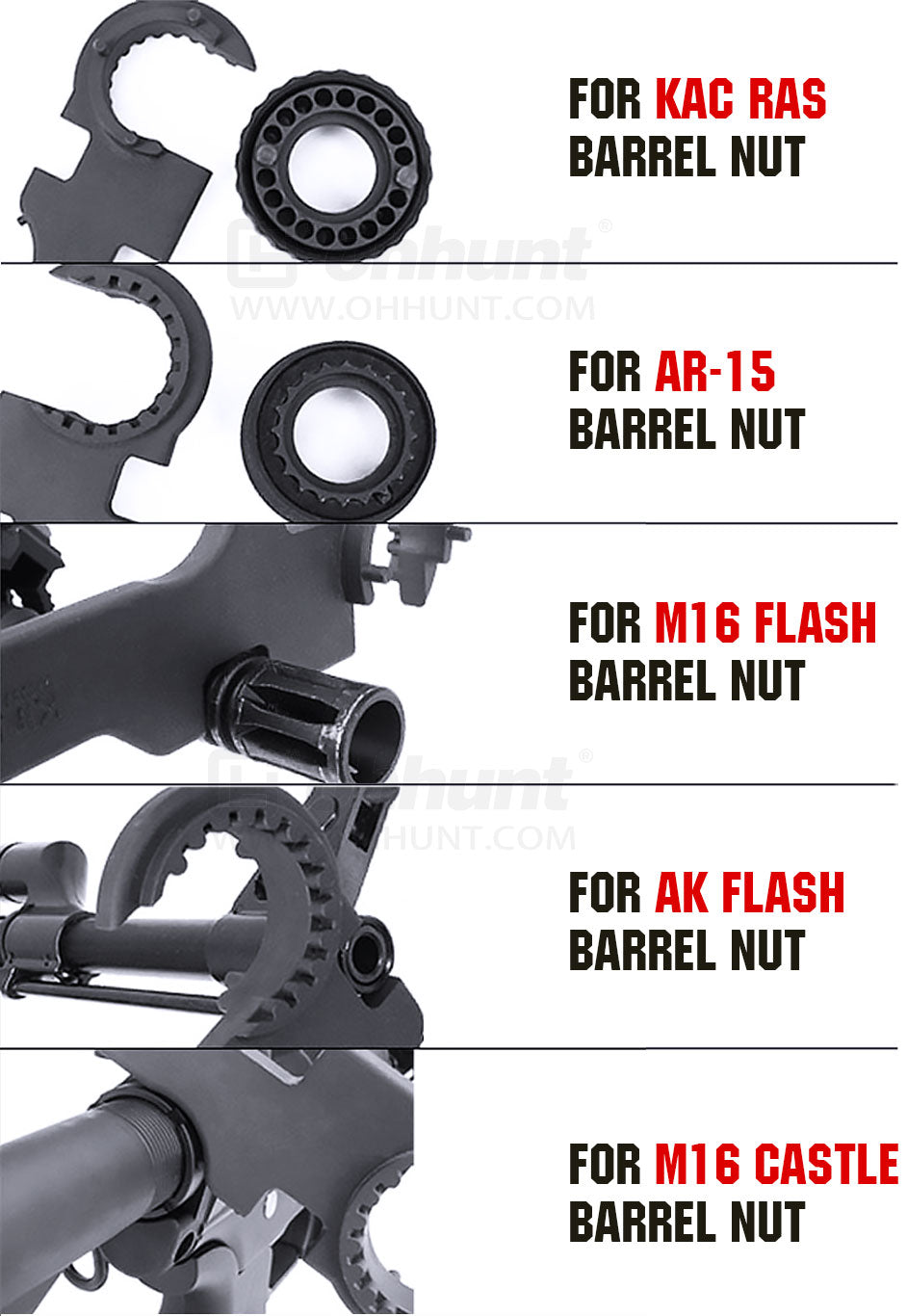 WINFREE AR-15 Barrel Nut Wrench Armorer’s Wrench - Image 3