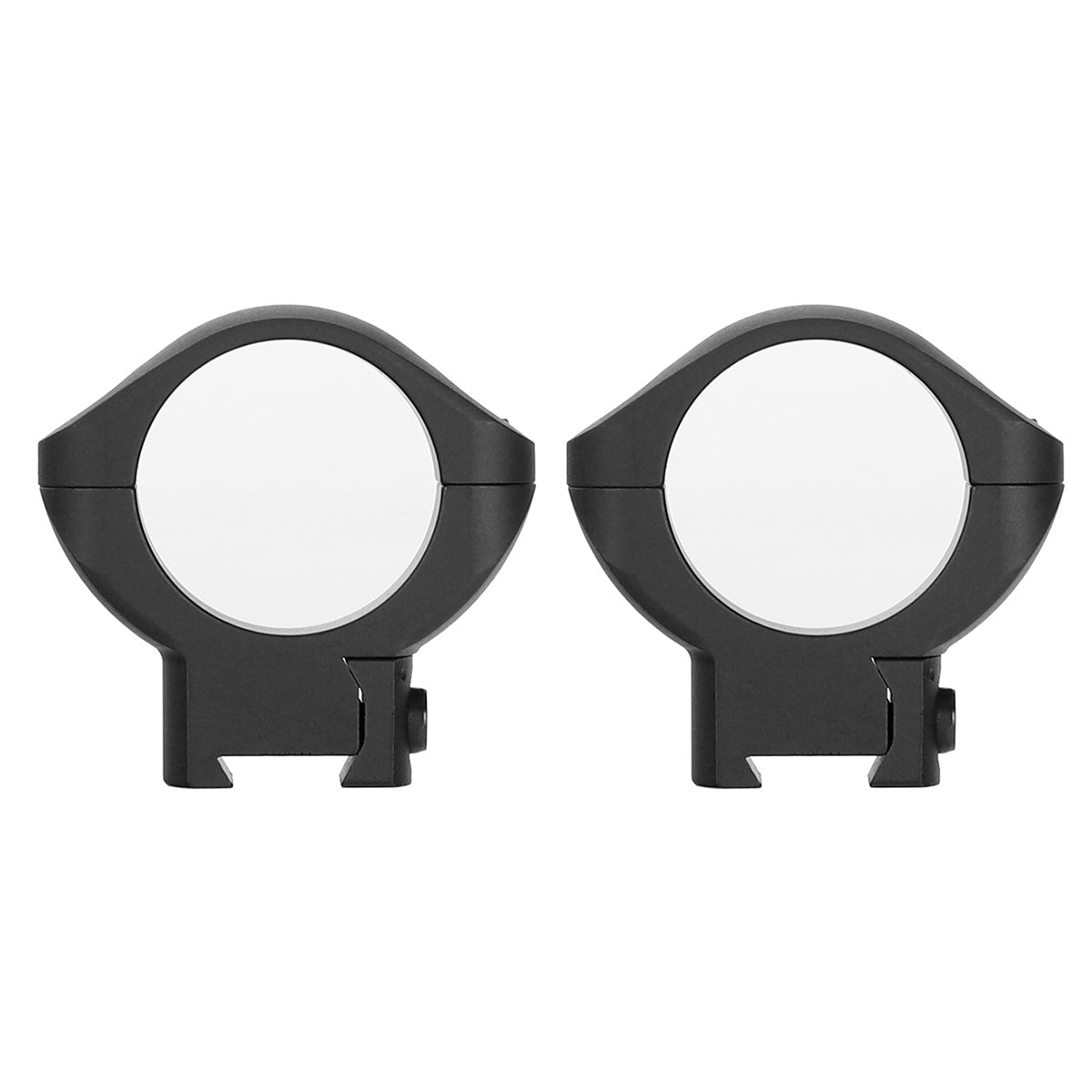 WINFREE ® Pro 7075 Aluminum 1 inch Dovetail Scope Rings - Low Profile - Image 4