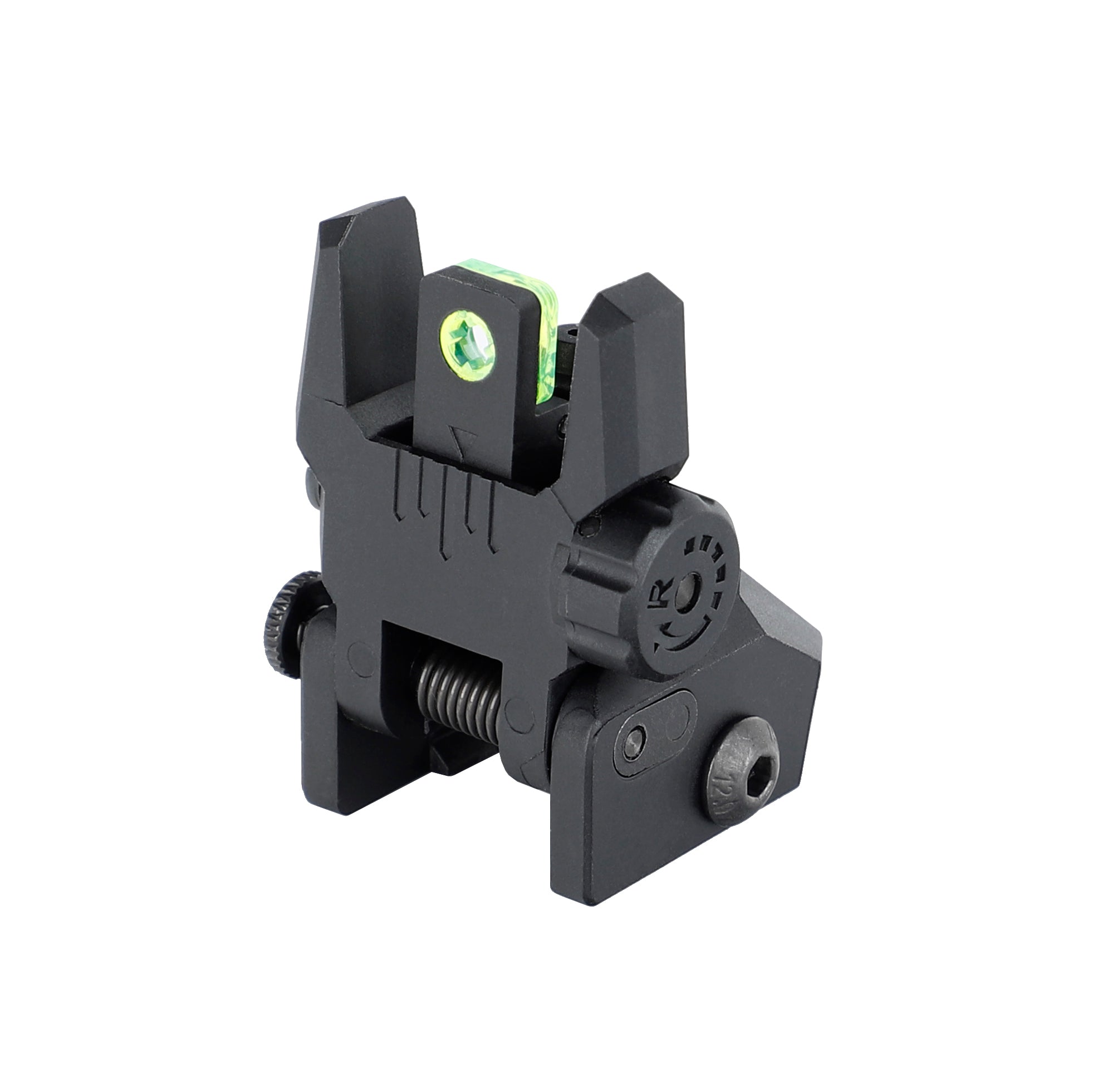WINFREE Bulk buying! Polymer AR Flip Up Sights with Red Green Fiber Optic Dots - Image 13