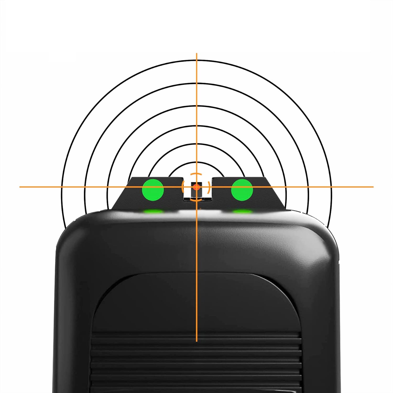 WINFREE® Green Red Fiber Optic Sight Front & Rear Sights for Glock Pistols - Image 7