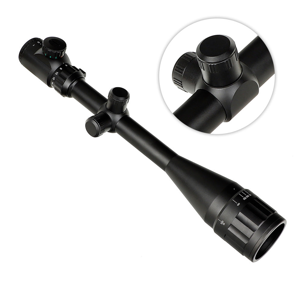 WINFREE AOEG 6-24X50 Rifle Scope with Red/Green Illuminated Reticle - Image 9