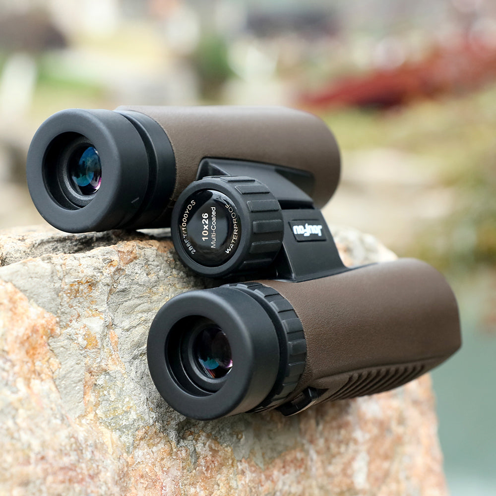 WINFREE® 10x26 Portable Wide-angle Telescope Optics Camping Travel Binoculars - Image 13