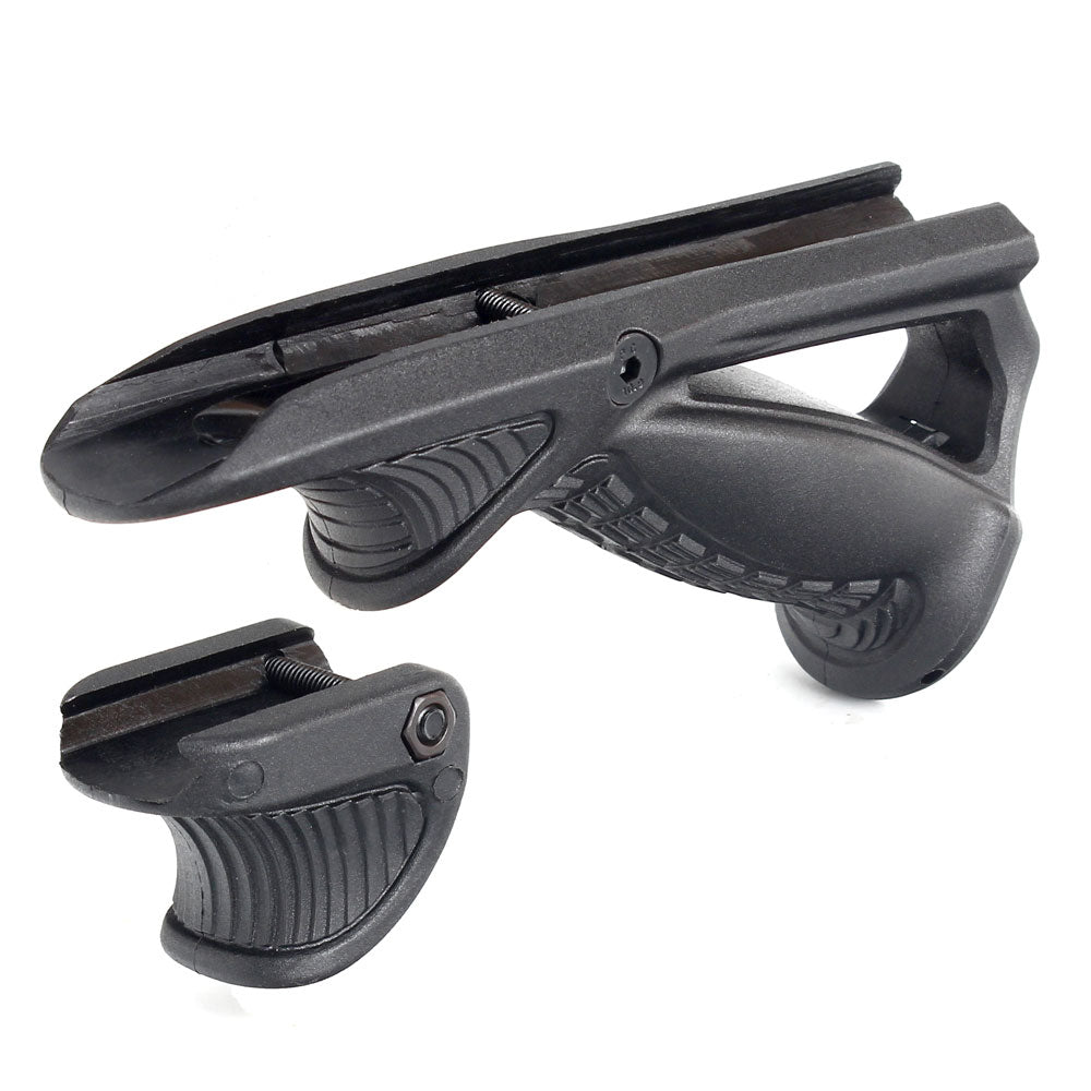 WINFREE AR-15 Picatinny Angled Foregrip with Thumb Rest Combo Polymer - Image 5